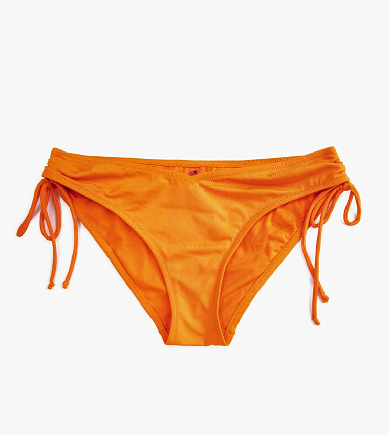 Buy Koton Side Tie Bikini Brief In Orange Thstreet Qatar