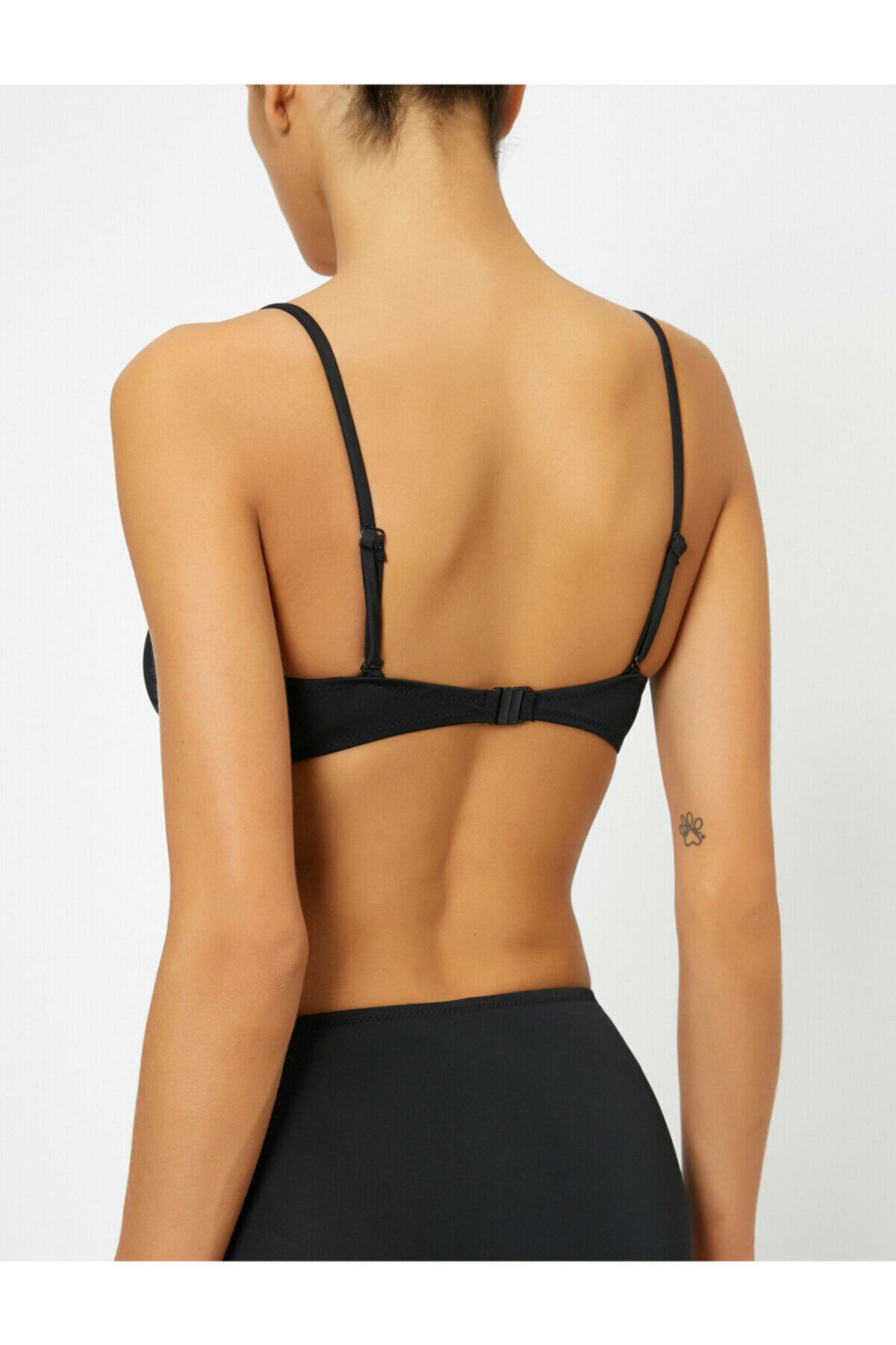 Buy Koton Solid Bikini Top In Black Thstreet Saudi Arabia