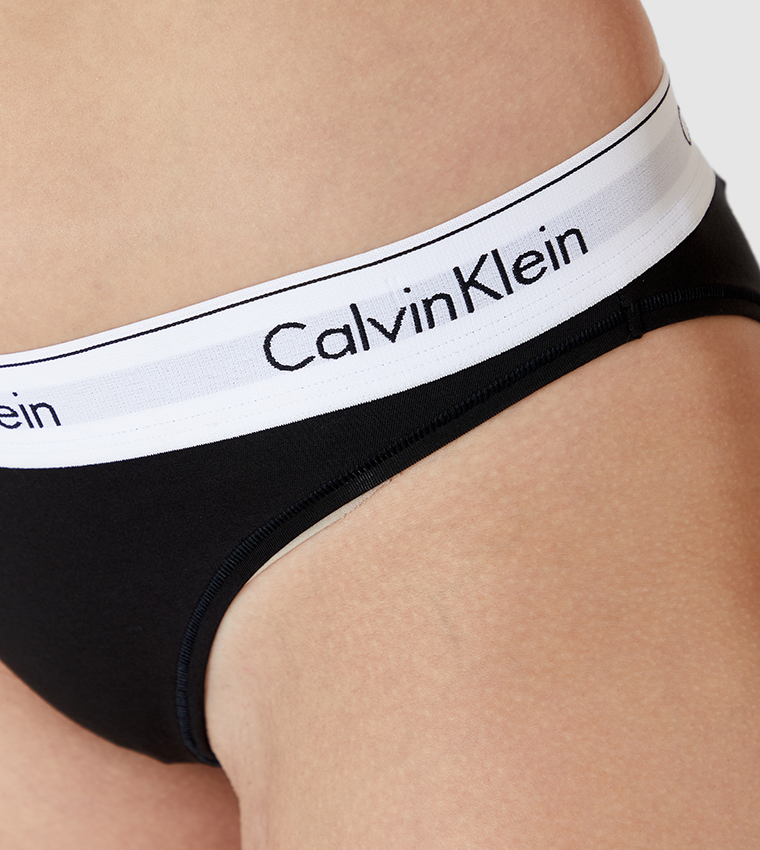 Buy Calvin Klein Bikini Brief Modern Cotton In Black Thstreet Uae