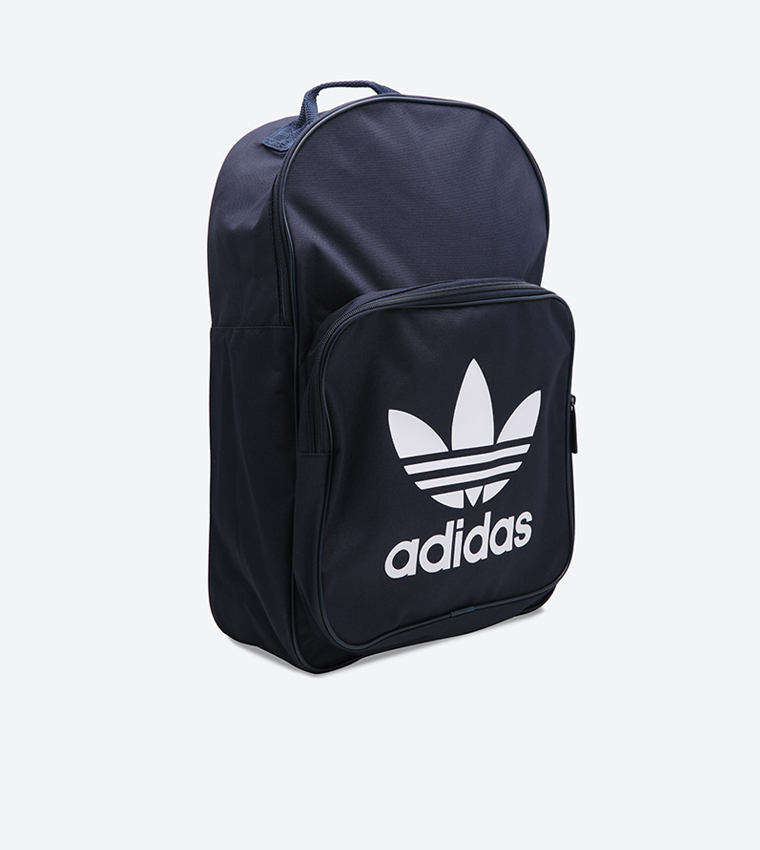 Buy Adidas Originals Trefoil Classic Backpack Navy Bk In Navy