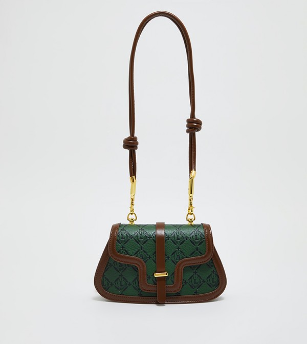 Buy Tyra Color Block Crossbody Bag In Green Thstreet Uae