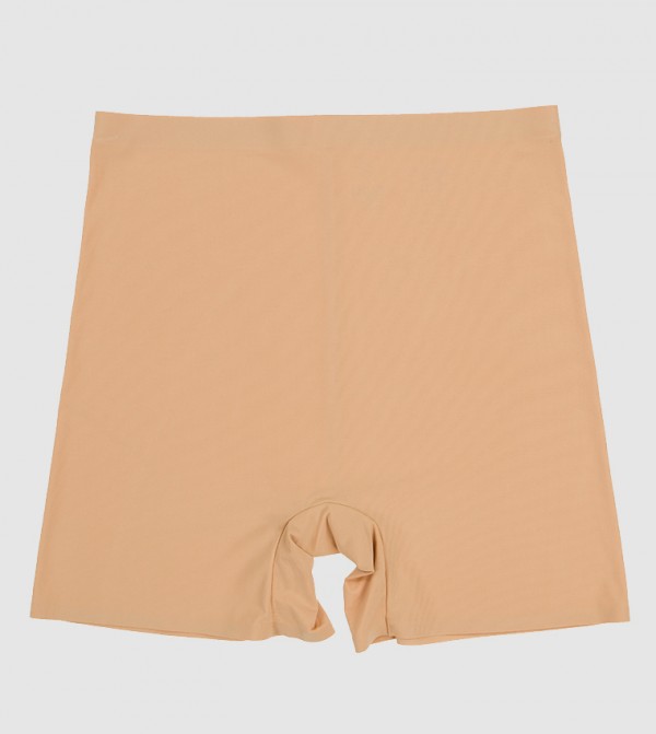 Buy R B Nude Spandex Shorts In Nude Thstreet Bahrain