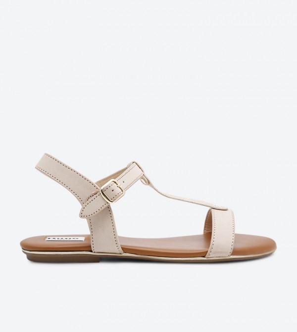 Buy Dune London Ladder T Bar Sandals Nude Ladder In Nude Thstreet Oman