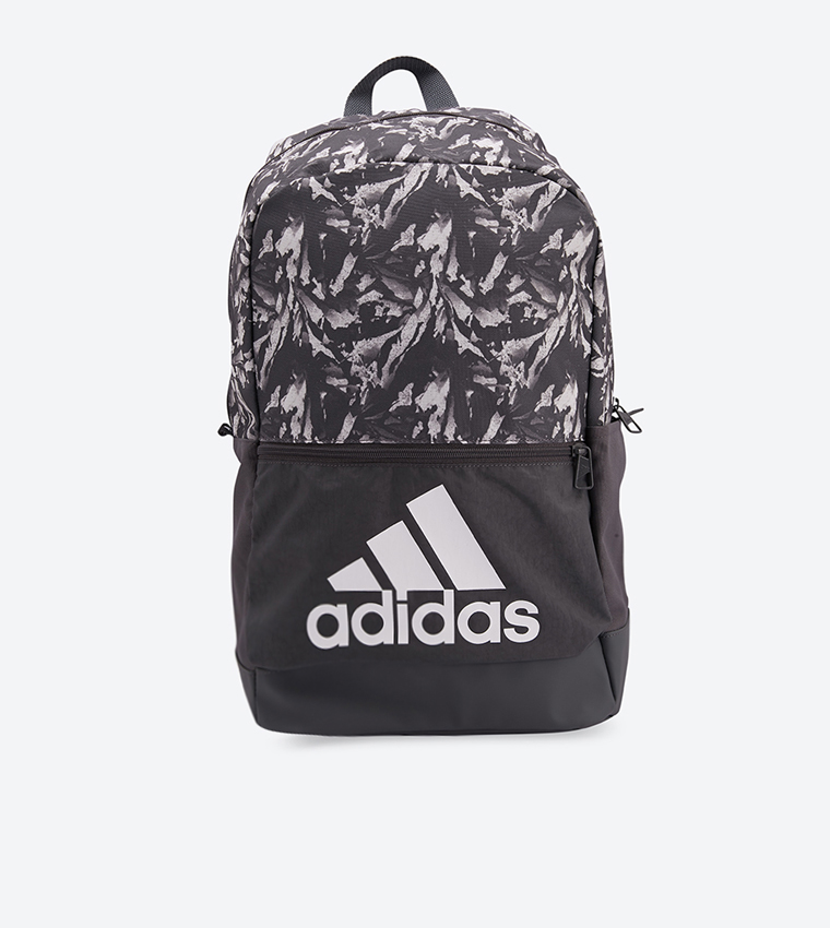 Buy Adidas Front Zip Pockets Detail Clas Bp Bos Backpacks Black In