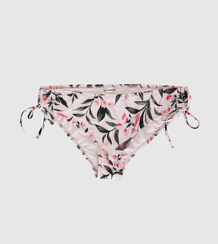 Buy Lc Waikiki Plain Bikini Bikini Brief Light Pink Print In Multiple