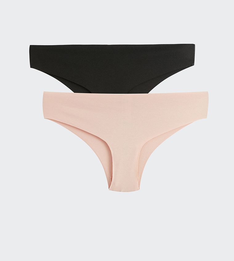 Buy Lc Waikiki Pack Of Brazilian Briefs In Nude Pink Thstreet Qatar