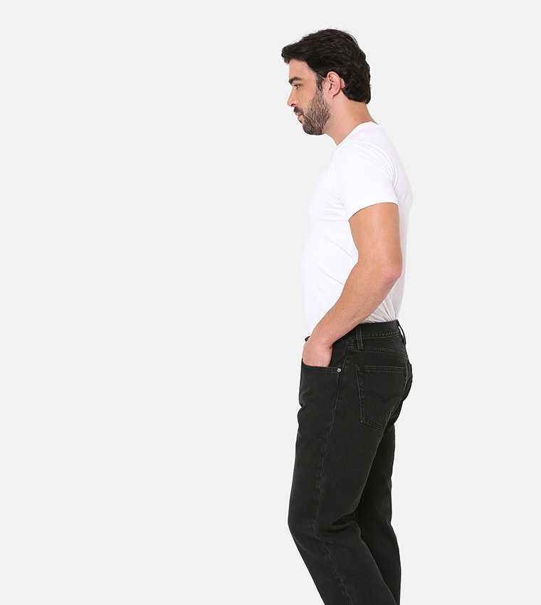 555™ Washed Straight Fit Jeans