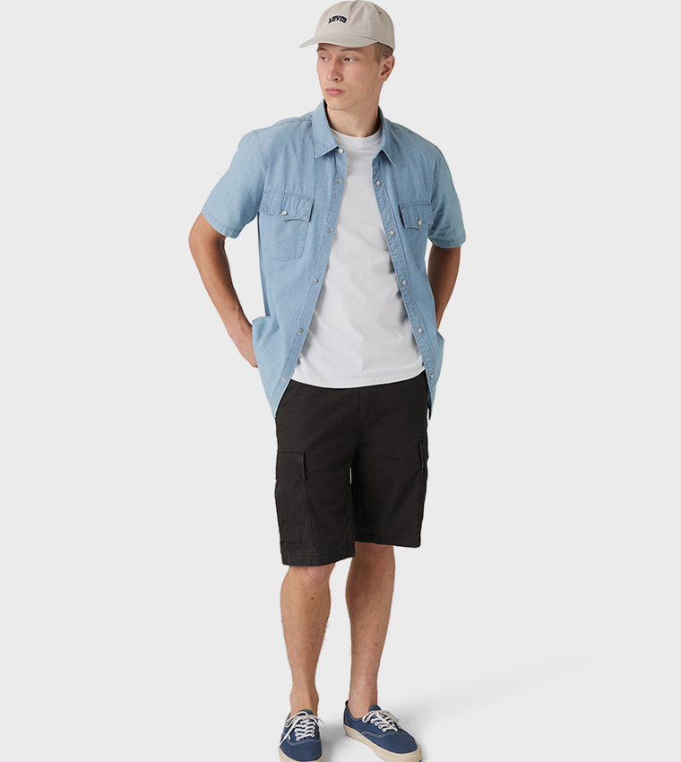 Solid Carrier Cargo Shorts