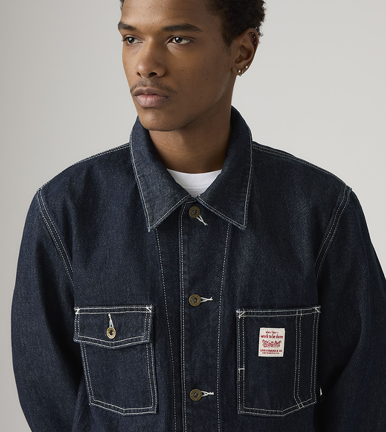 Washed Berkley Chore Denim Jacket