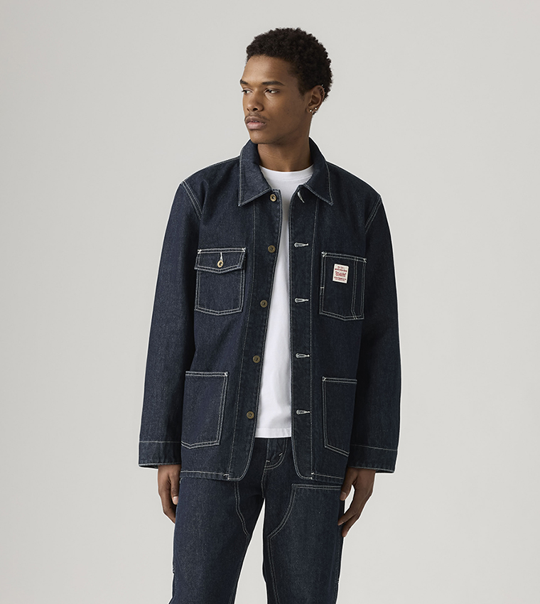 Washed Berkley Chore Denim Jacket
