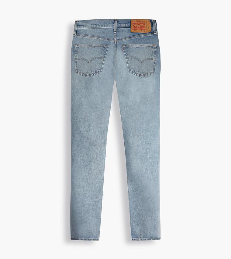 501 Faded Original Straight Fit Jeans