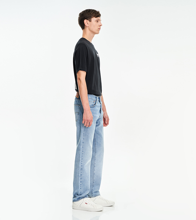 501 Faded Original Straight Fit Jeans