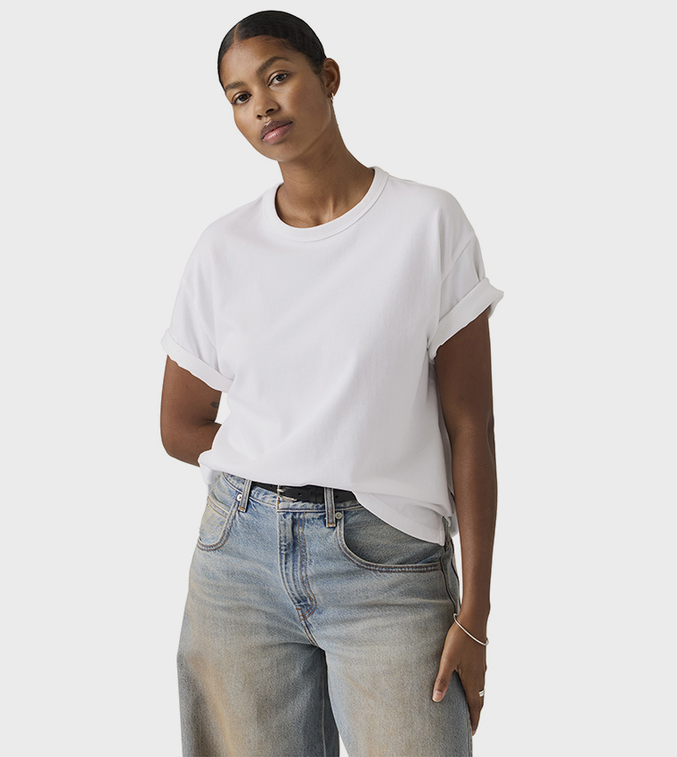 Vintage Short Sleeves Oversized T-Shirt