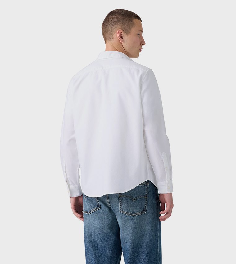 ليفايز  أكمام طويلة - أبيض Long Sleeves