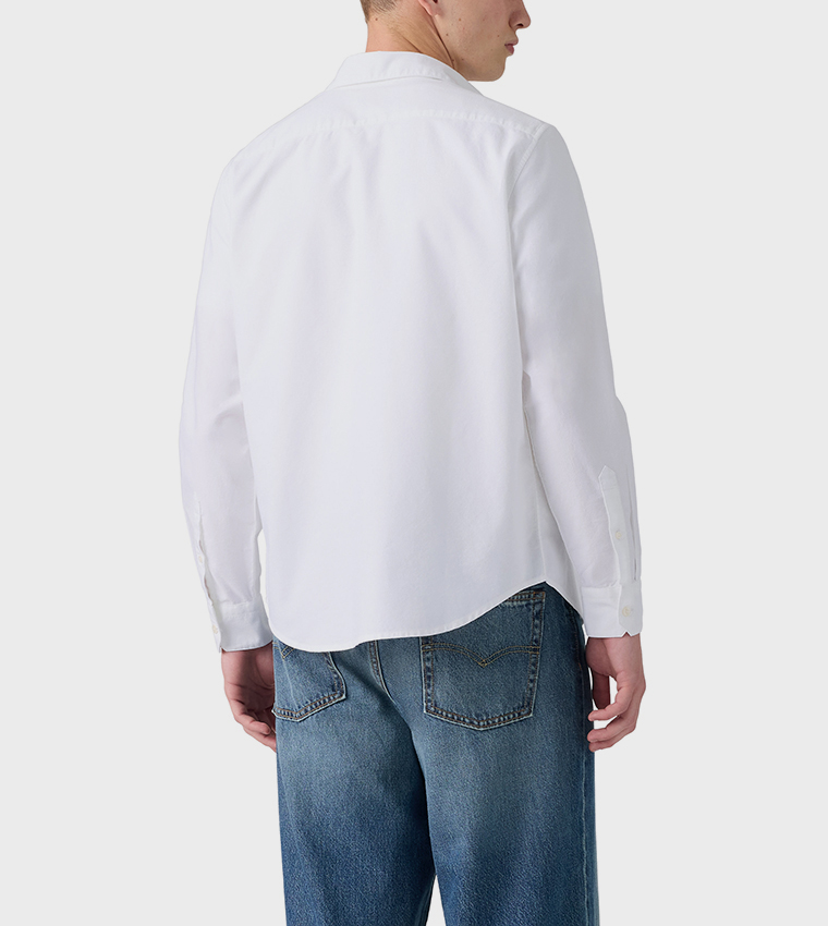ليفايز  أكمام طويلة - أبيض Long Sleeves