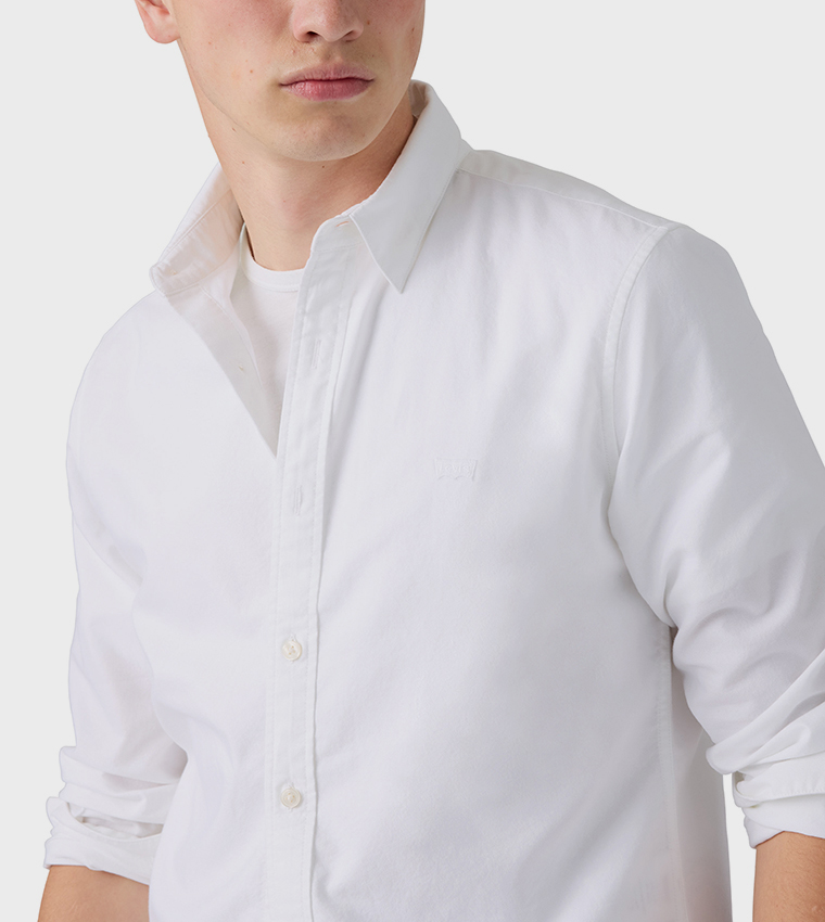 ليفايز  أكمام طويلة - أبيض Long Sleeves