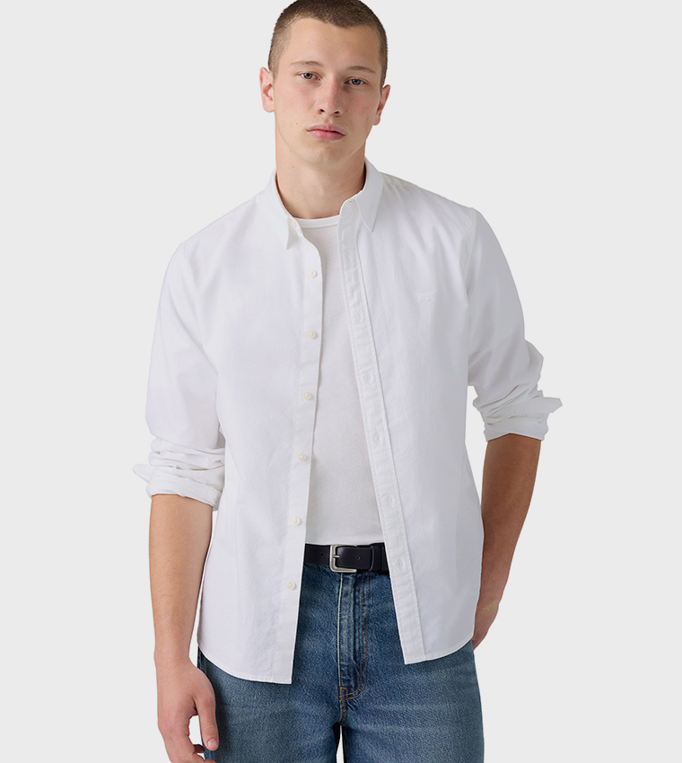 ليفايز  أكمام طويلة - أبيض Long Sleeves