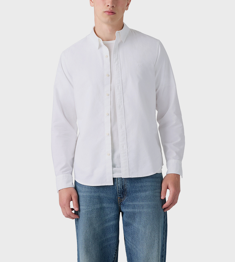 ليفايز  أكمام طويلة - أبيض Long Sleeves