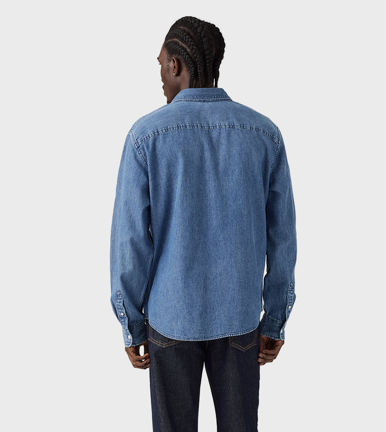 Solid Classic Relaxed Fit Shirt
