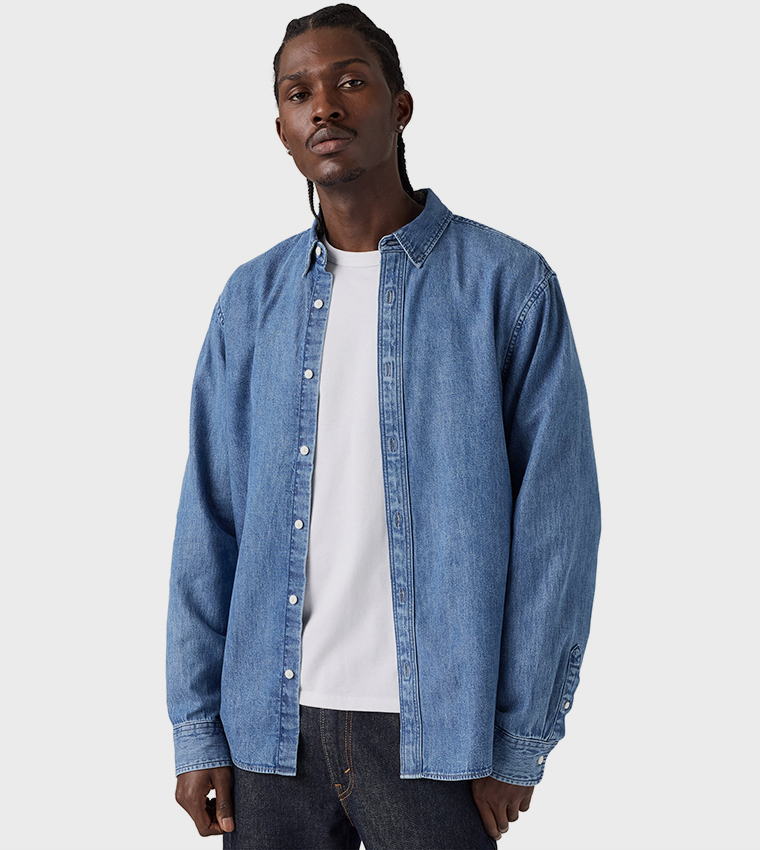 Solid Classic Relaxed Fit Shirt