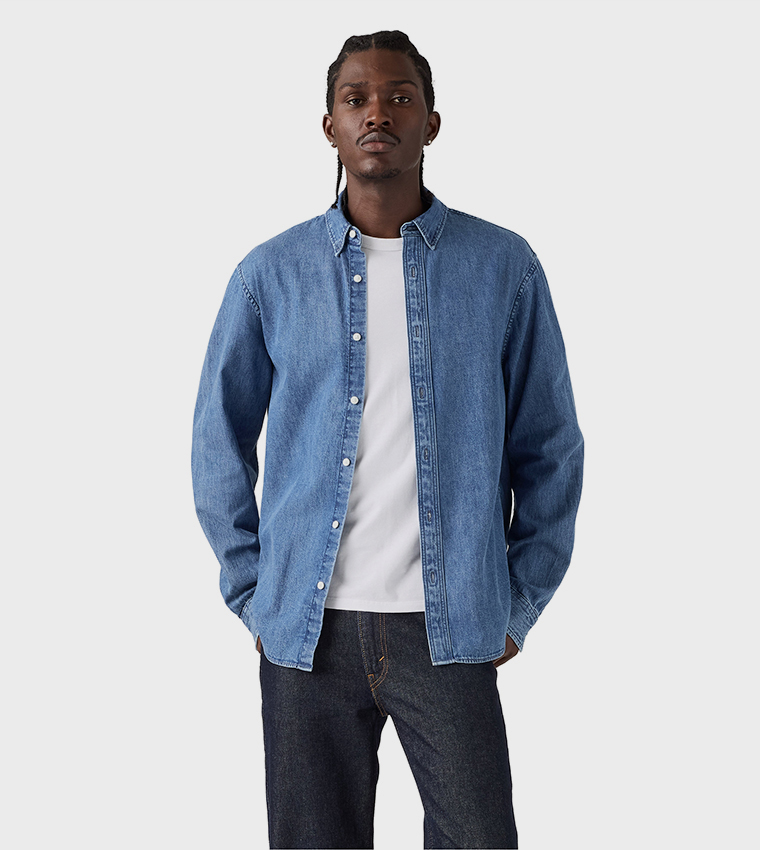 Solid Classic Relaxed Fit Shirt
