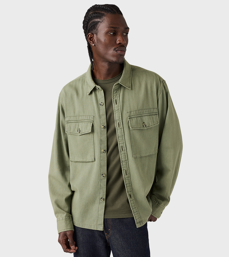 Solid Waller Relaxed Fit Shirt