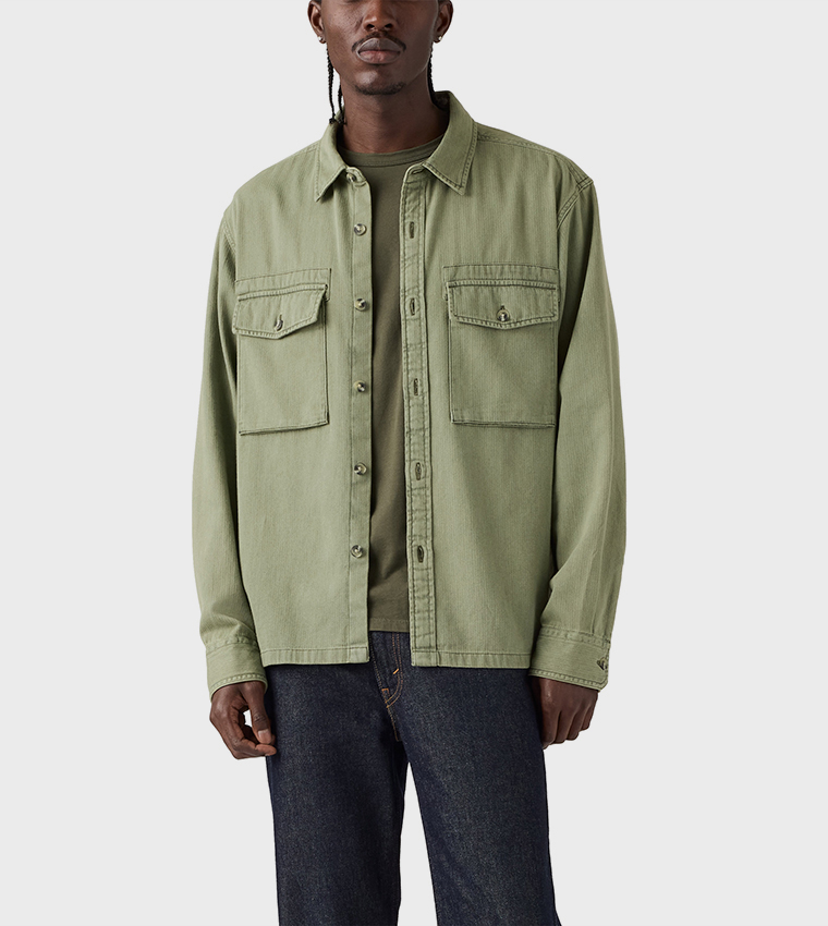 Solid Waller Relaxed Fit Shirt