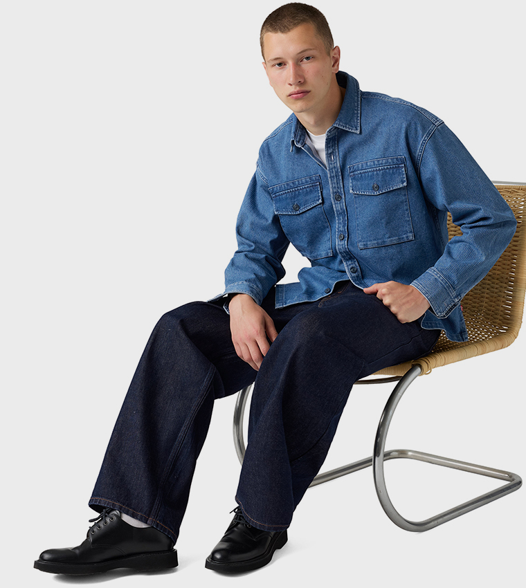 Solid Waller Relaxed Fit Shirt