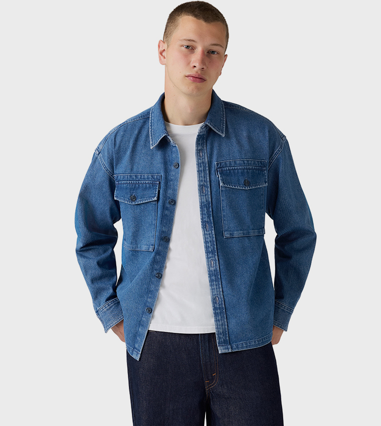 Solid Waller Relaxed Fit Shirt