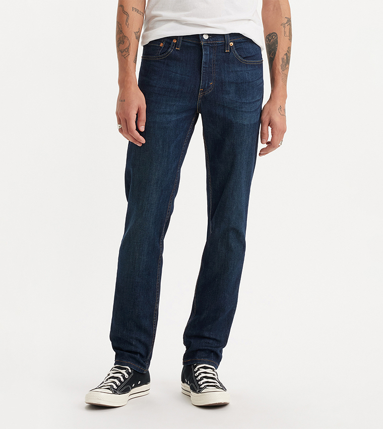 بنطال جينز بخصر متوسط 