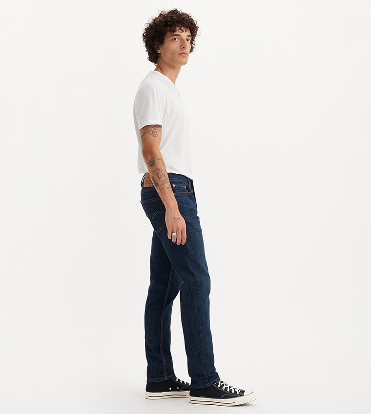 بنطال جينز بخصر متوسط 