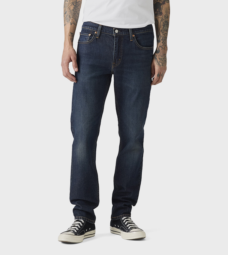 511™ Washed Mid Rise Slim Fit Jeans