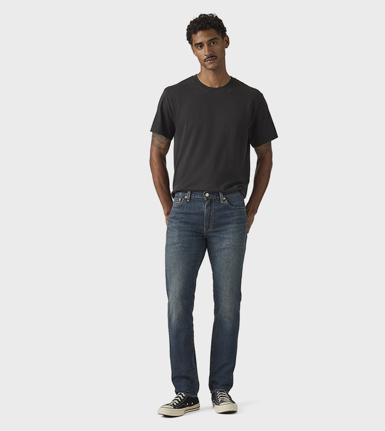 511™ Washed Mid Rise Slim Fit Jeans