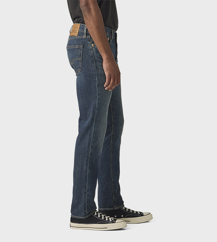 511™ Washed Mid Rise Slim Fit Jeans