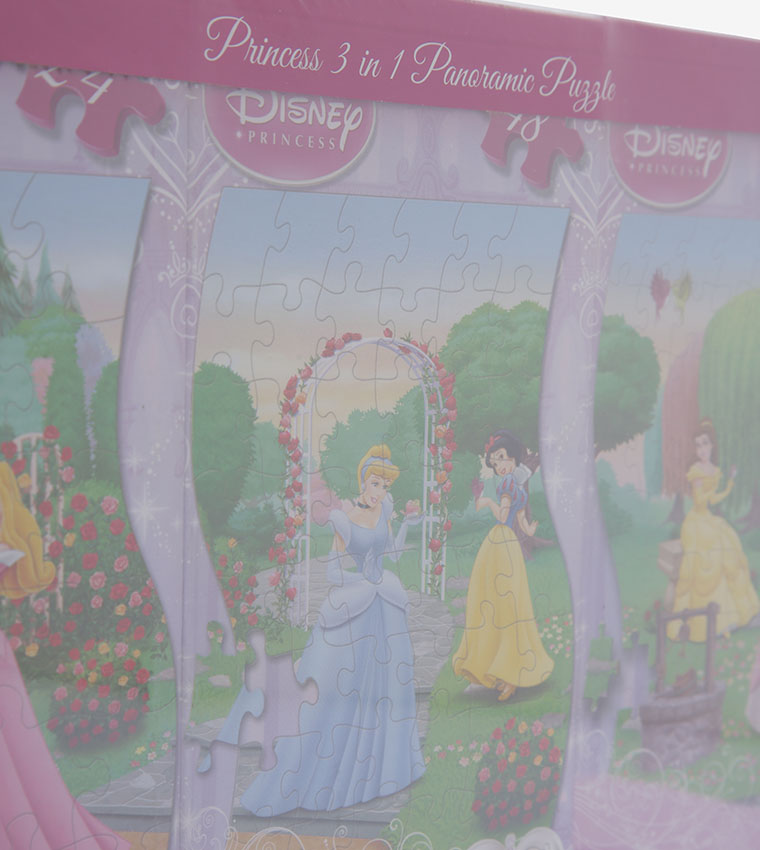 Disney 3 In 1 Panoramic Puzzle Set