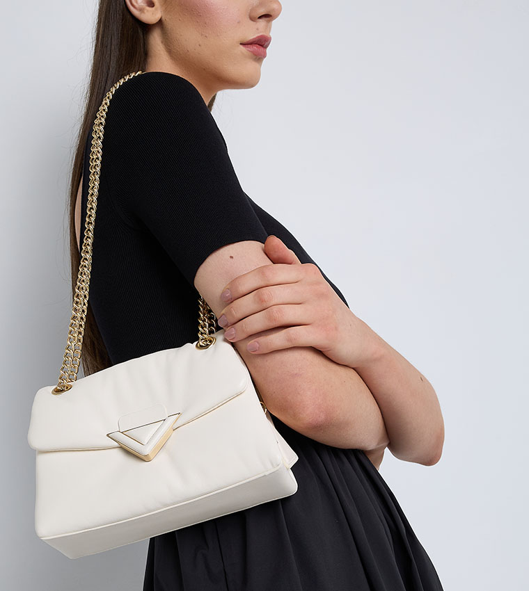 SOFTPUFF Convertible Flap Crossbody Bag