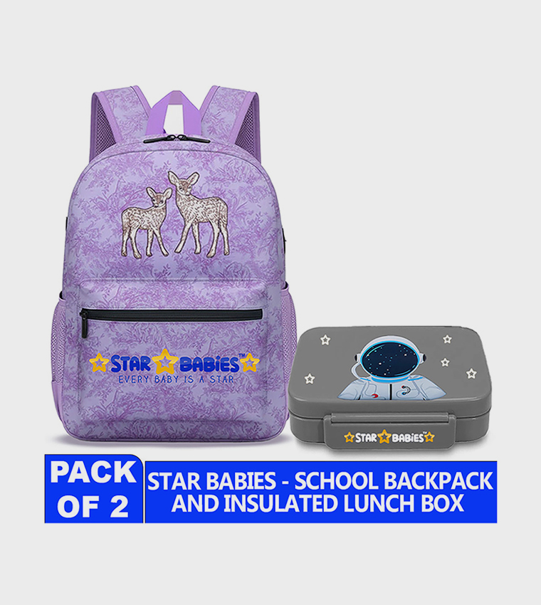 Star Babies  Backpack Set - Multi Backpack Set