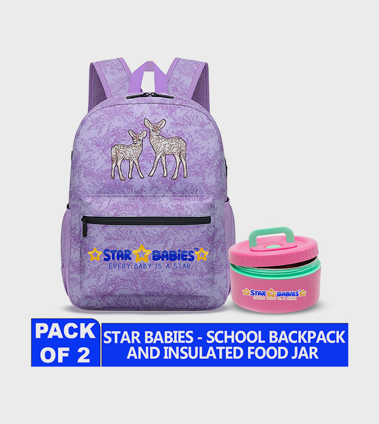 Star Babies  Backpack Set - Multi Backpack Set
