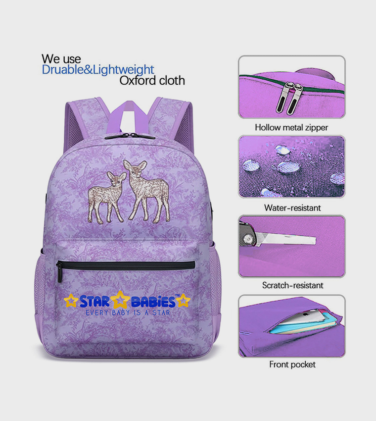 Star Babies  Backpack Set - Multi Backpack Set