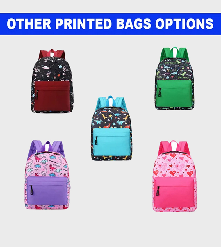 Lightweight School Backpack - Blue