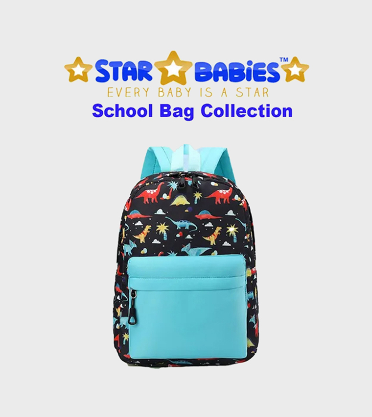 Lightweight School Backpack - Blue