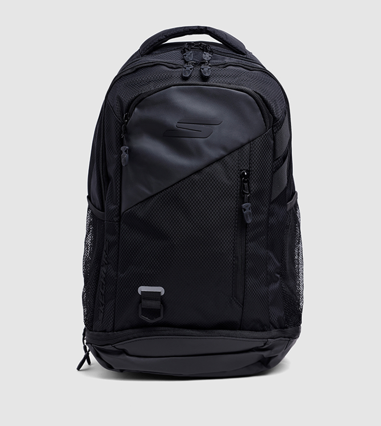 EXPEDITION Logo Badge Mesh Detail Backpack