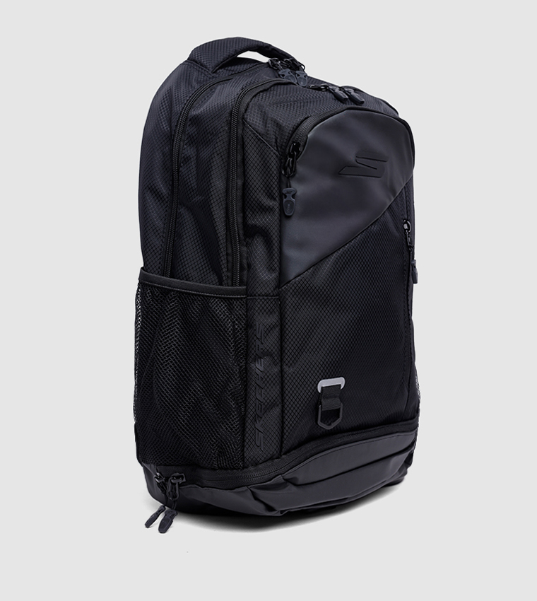 EXPEDITION Logo Badge Mesh Detail Backpack