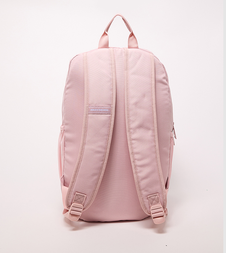 Logo Detail Zippered Backpack