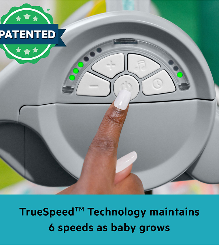 Playful Paradise Portable Swing