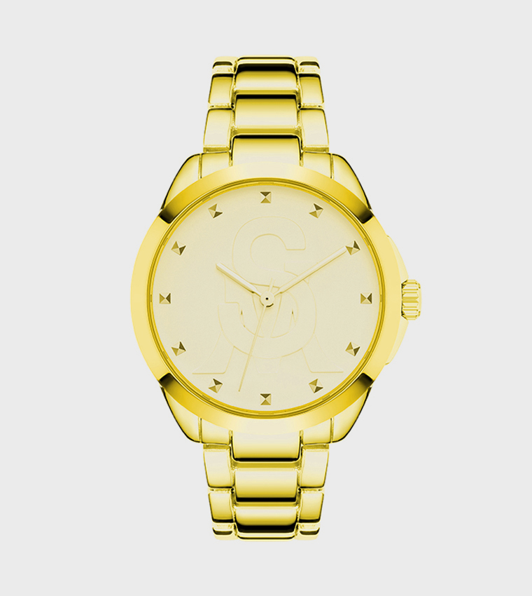 Round Dial Analog Watch