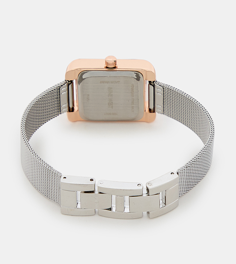 Grey Dial Analog Watch