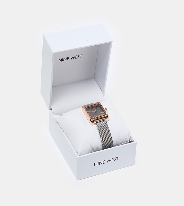 Grey Dial Analog Watch