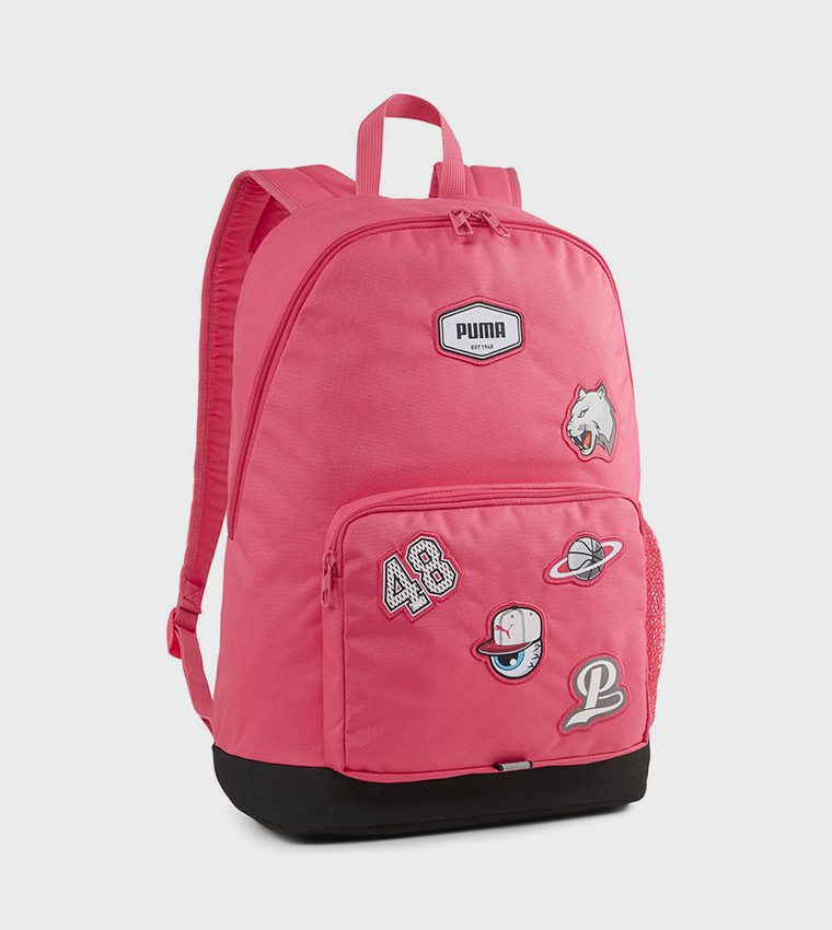 Appliqued Front Pocket Backpack