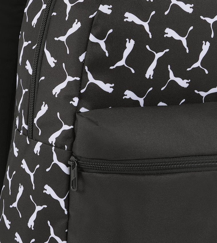 PHASE AOP Logo Printed Front Pocket Backpack
